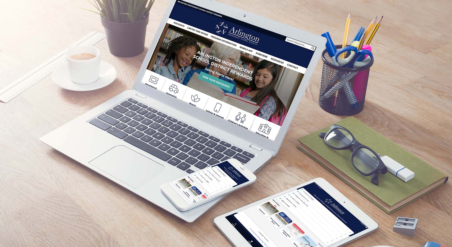 Arlington Independent School District Rewards Mobile App